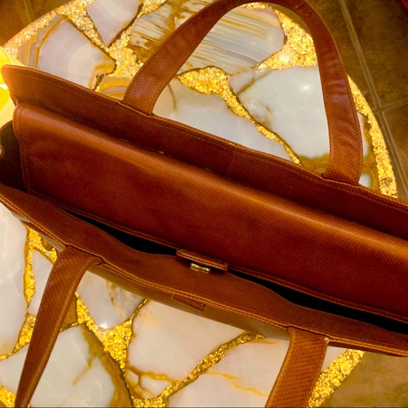 Vintage Bottega Veneta Work Tote Handbag - Picture 7 of 12